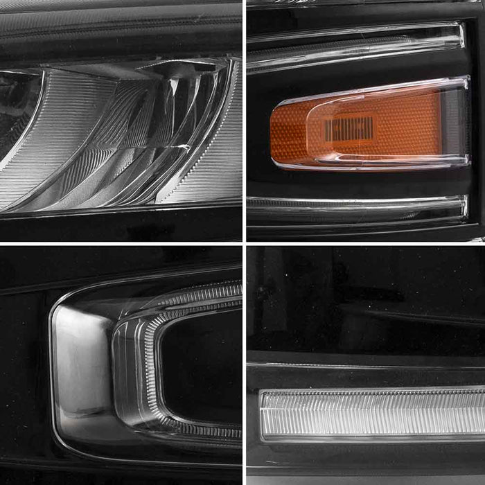 Faros delanteros LED VLAND para Chevrolet Silverado 1500 2500HD 3500HD 2007-2013