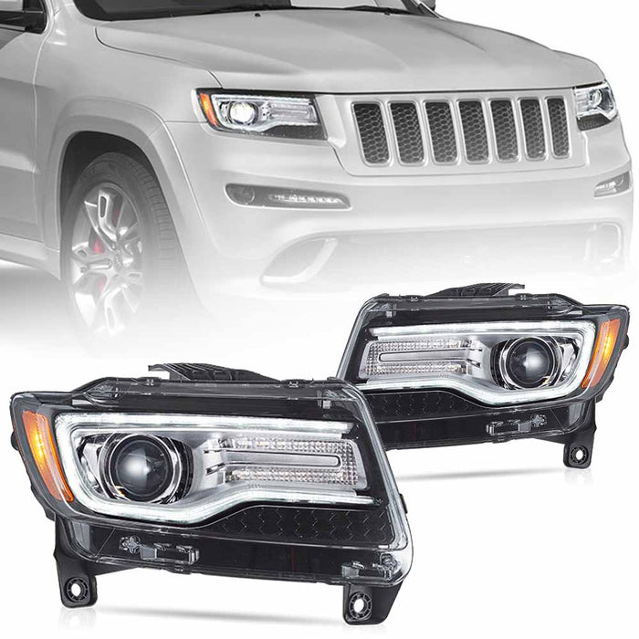 VLAND LED Headlights For 2011-2013 Jeep Grand Cherokee (WK2)