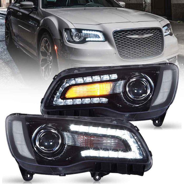 VLAND LED Headlights For 2011–2023 Chrysler 300C