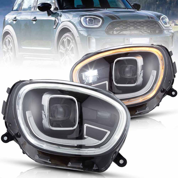 VLAND LED Headlights For 2017-2020 Mini Countryman F60