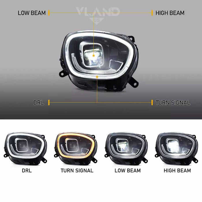 Phares LED VLAND pour Mini Countryman F60 2017-2020