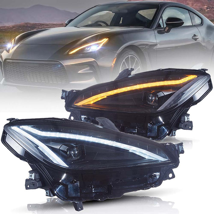 VLAND LED Headlights For 2022-2024 Toyota GR86 And Subaru BRZ 2nd Gen ZN8/ZD8