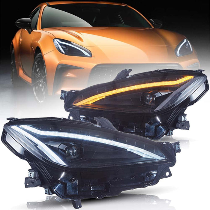 VLAND LED Headlights For 2022-2024 Toyota GR86 And Subaru BRZ 2nd Gen ZN8/ZD8