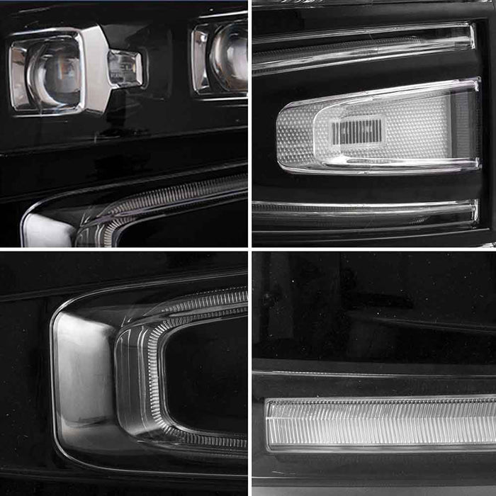 Faros delanteros con proyector LED VLAND para Chevrolet Silverado 1500 2500HD 3500HD 2007-2013