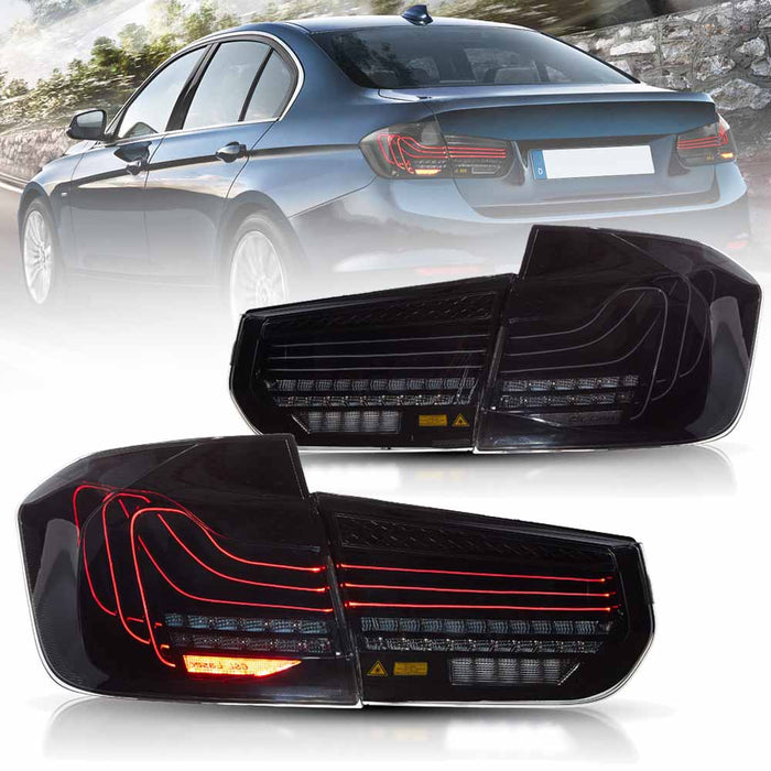 VLAND LED Taillights For 2012-2018 BMW 3 Series F30 M3 F80 Laser DRL