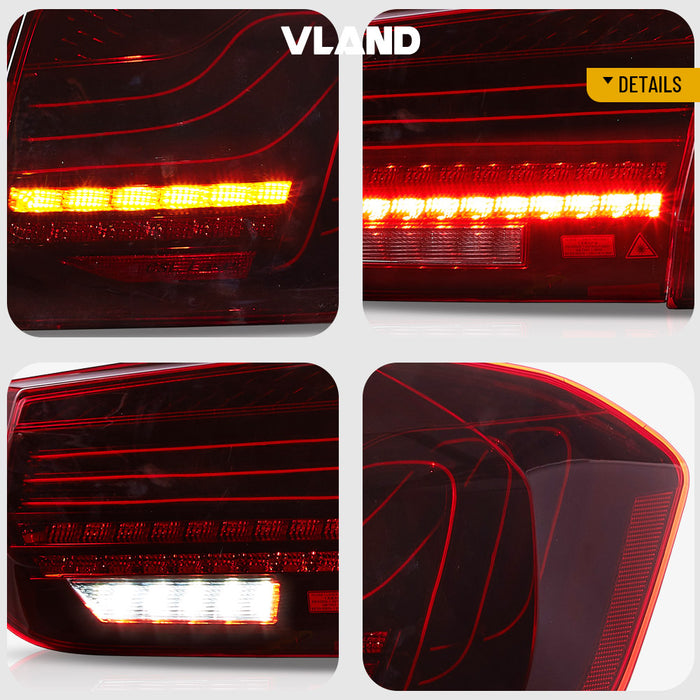 VLAND LED Taillights For 2012-2019 BMW 3 Series F30 M3 F80 Laser DRL