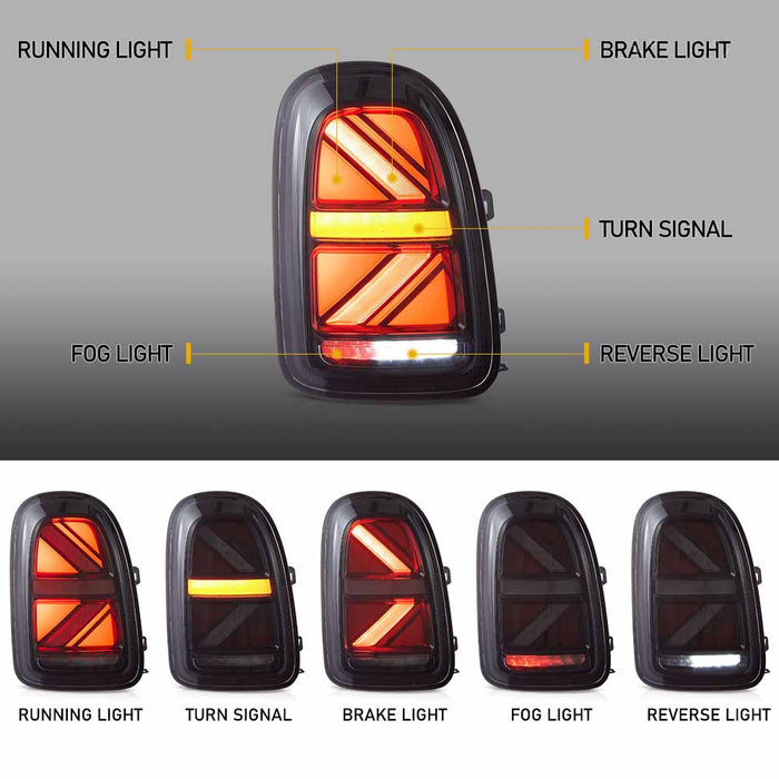 VLAND LED-Rücklichter für 2017–2023 Mini Countryman F60