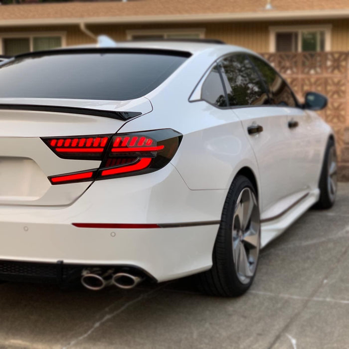 VLAND LED Taillights For 2018-2022 Honda Accord Startup with dynamic animation