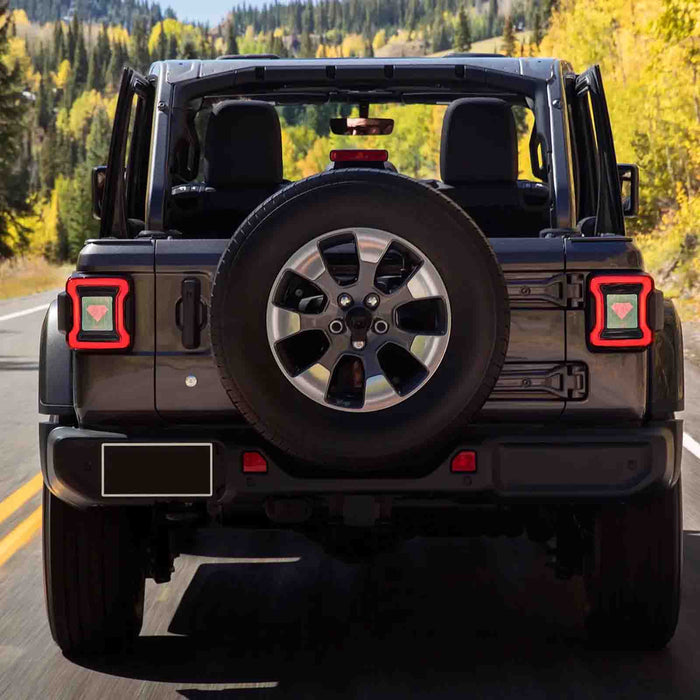 Feux arrière VLAND OLED pour Jeep Wrangler JL JLU 2018-2023