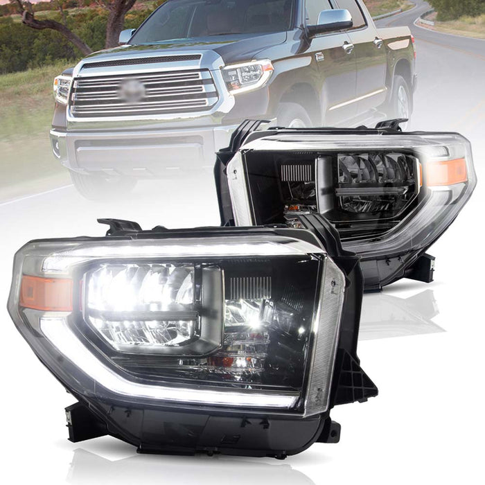 VLAND LED Headlights For 2014-2020 Toyota Tundra Front Lights