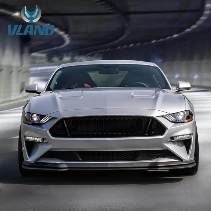 Faros delanteros LED VLAND para conjunto de luces delanteras Ford Mustang 2018-2023