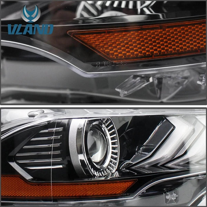 VLAND LED Headlights For 2018-2023 Ford Mustang Front Lights Assembly