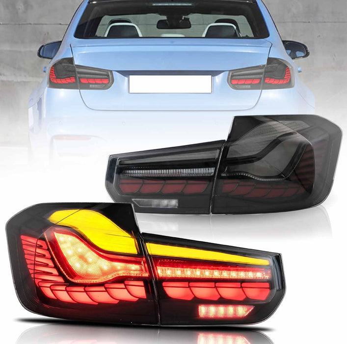 Luces traseras oled vland para bmw 3 series f30 f80 m3 2012-2018 montaje de luces traseras secuenciales