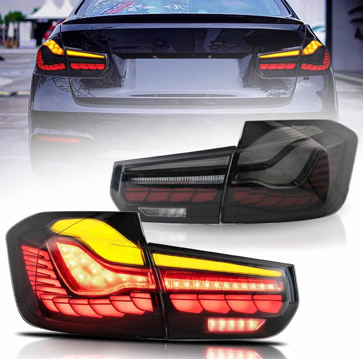 VLAND OLED Tail Lights For Bmw 3 Series F30 F80 M3 2012-2018 Rear lamps assembly